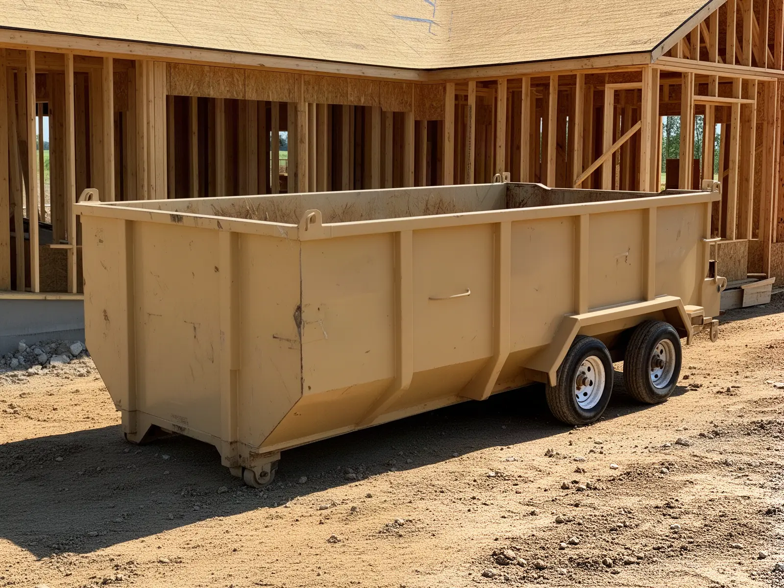 Roll-off dumpster from Twin Pine Dumpsters in Milwaukee, WI